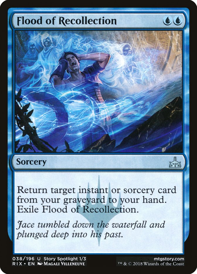 Flood of Recollection [Rivals of Ixalan] | Sanctuary Gaming