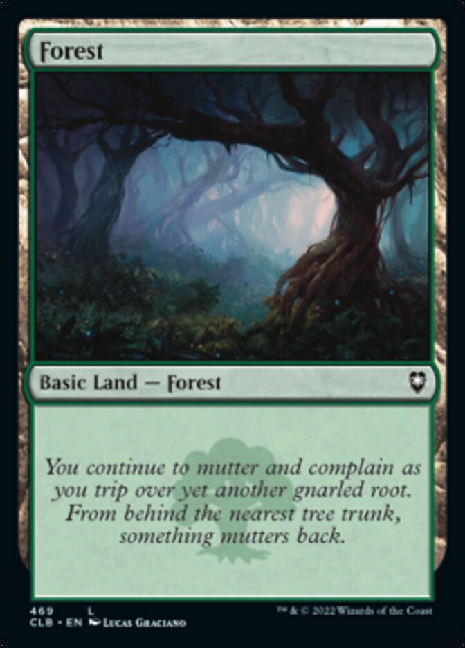 Forest (469) [Commander Legends: Battle for Baldur's Gate] | Sanctuary Gaming