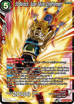 SS Bardock, Super Saiyan Enlightenment (Super Rare) [BT13-010] | Sanctuary Gaming