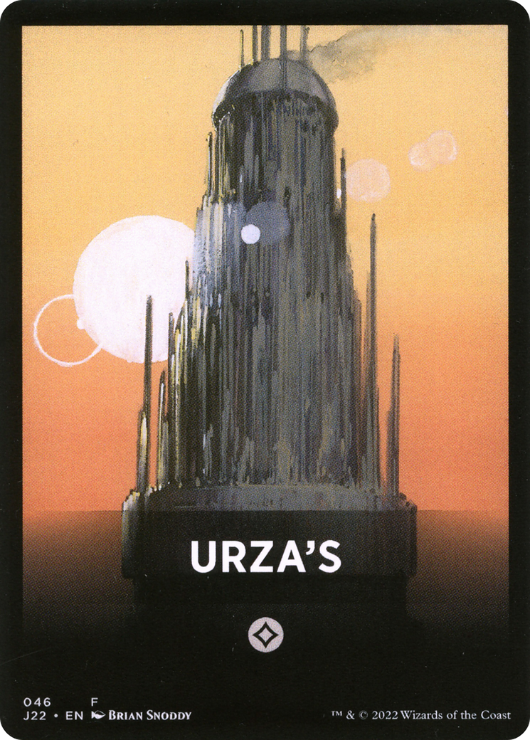 Urza's Theme Card [Jumpstart 2022 Front Cards] | Sanctuary Gaming