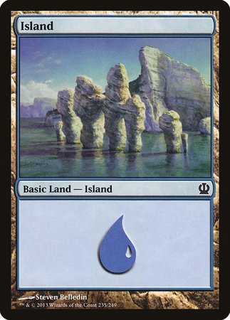 Island (235) [Theros] | Sanctuary Gaming