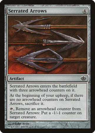 Serrated Arrows [Duel Decks: Garruk vs. Liliana] | Sanctuary Gaming