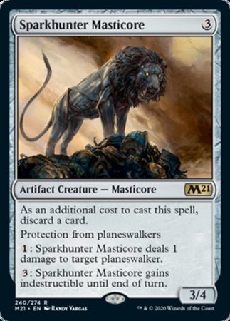 Sparkhunter Masticore [Core Set 2021] | Sanctuary Gaming