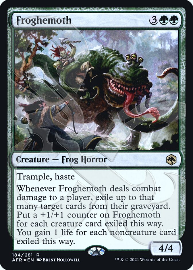 Froghemoth (Ampersand Promo) [Dungeons & Dragons: Adventures in the Forgotten Realms Promos] | Sanctuary Gaming