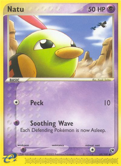 Natu (69/100) [EX: Sandstorm] | Sanctuary Gaming