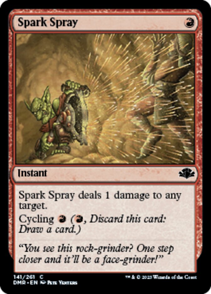 Spark Spray [Dominaria Remastered] | Sanctuary Gaming