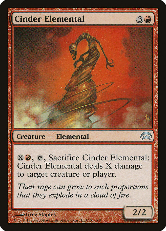 Cinder Elemental [Planechase] | Sanctuary Gaming