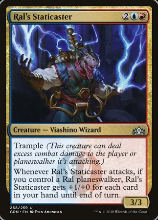Ral's Staticaster [Guilds of Ravnica] | Sanctuary Gaming