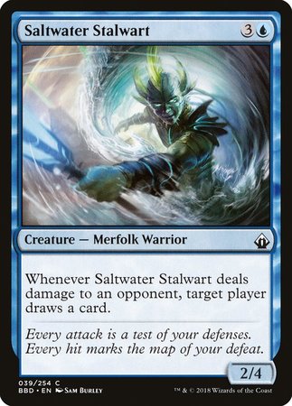 Saltwater Stalwart [Battlebond] | Sanctuary Gaming