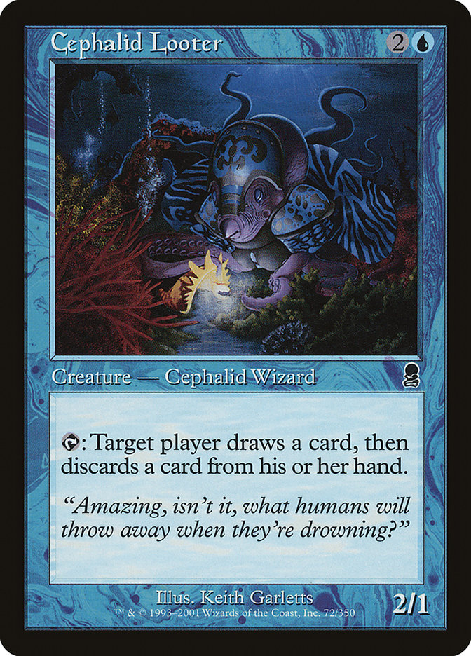 Cephalid Looter (Misprinted) [Odyssey] | Sanctuary Gaming