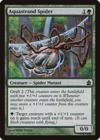 Aquastrand Spider [Commander 2011] | Sanctuary Gaming