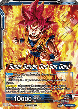 Super Saiyan God Son Goku // SSGSS Son Goku, Soul Striker Reborn (P-211) [Collector's Selection Vol. 2] | Sanctuary Gaming