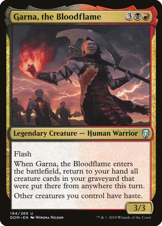 Garna, the Bloodflame [Dominaria] | Sanctuary Gaming