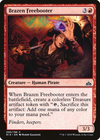Brazen Freebooter [Rivals of Ixalan] | Sanctuary Gaming
