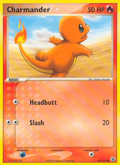 Charmander (58/112) [EX: FireRed & LeafGreen] | Sanctuary Gaming