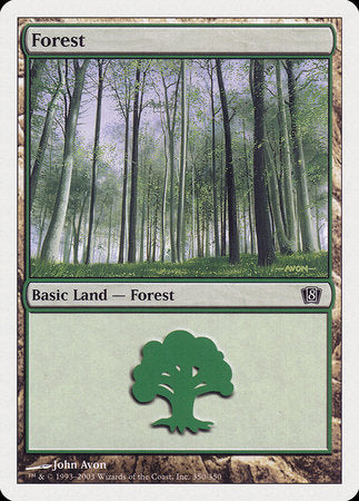 Forest (350) [Eighth Edition] | Sanctuary Gaming