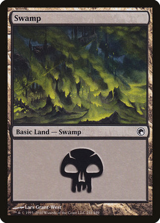 Swamp (241) [Scars of Mirrodin] | Sanctuary Gaming
