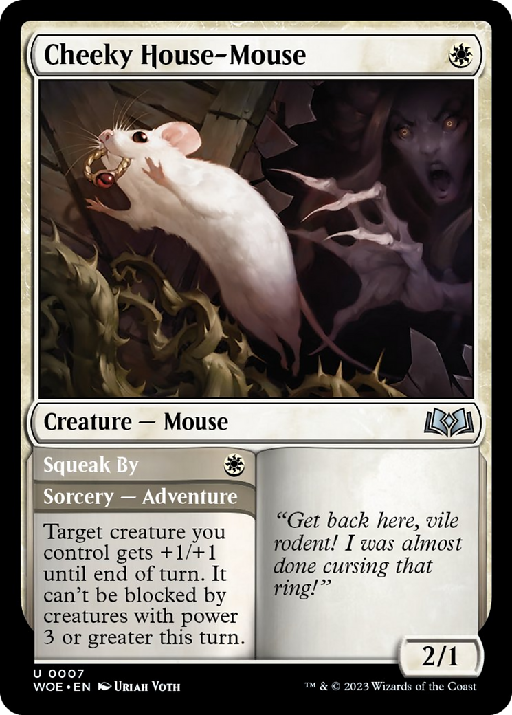 Cheeky House-Mouse [Wilds of Eldraine] | Sanctuary Gaming