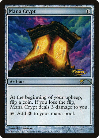 Mana Crypt [Judge Gift Cards 2011] | Sanctuary Gaming