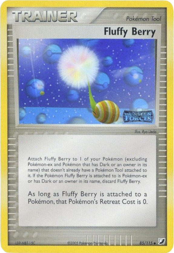 Fluffy Berry (85/115) (Stamped) [EX: Unseen Forces] | Sanctuary Gaming