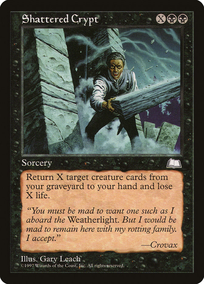 Shattered Crypt [Weatherlight] | Sanctuary Gaming