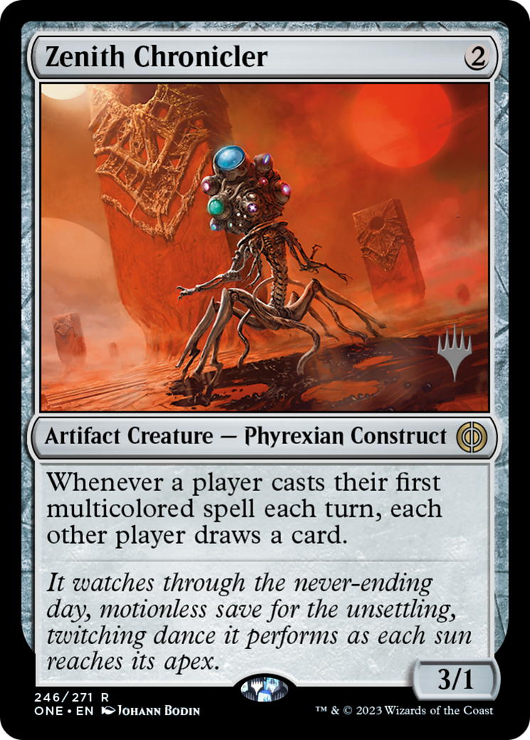 Zenith Chronicler (Promo Pack) [Phyrexia: All Will Be One Promos] | Sanctuary Gaming