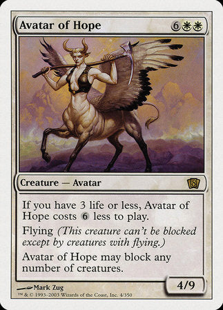 Avatar of Hope [Eighth Edition] | Sanctuary Gaming