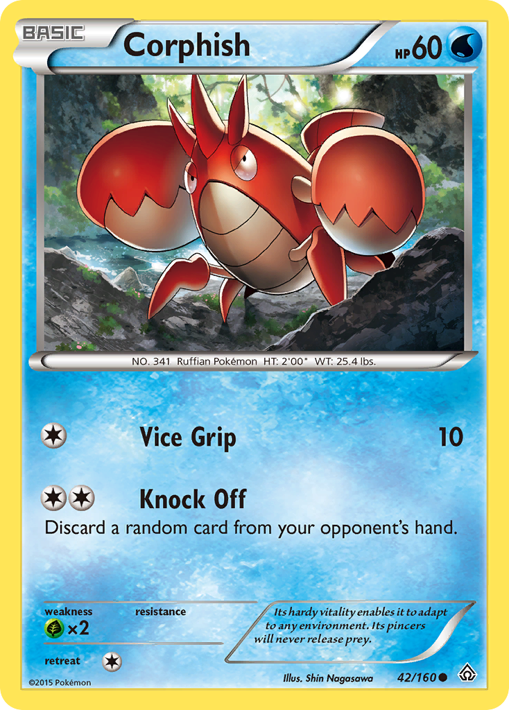 Corphish (42/160) [XY: Primal Clash] | Sanctuary Gaming