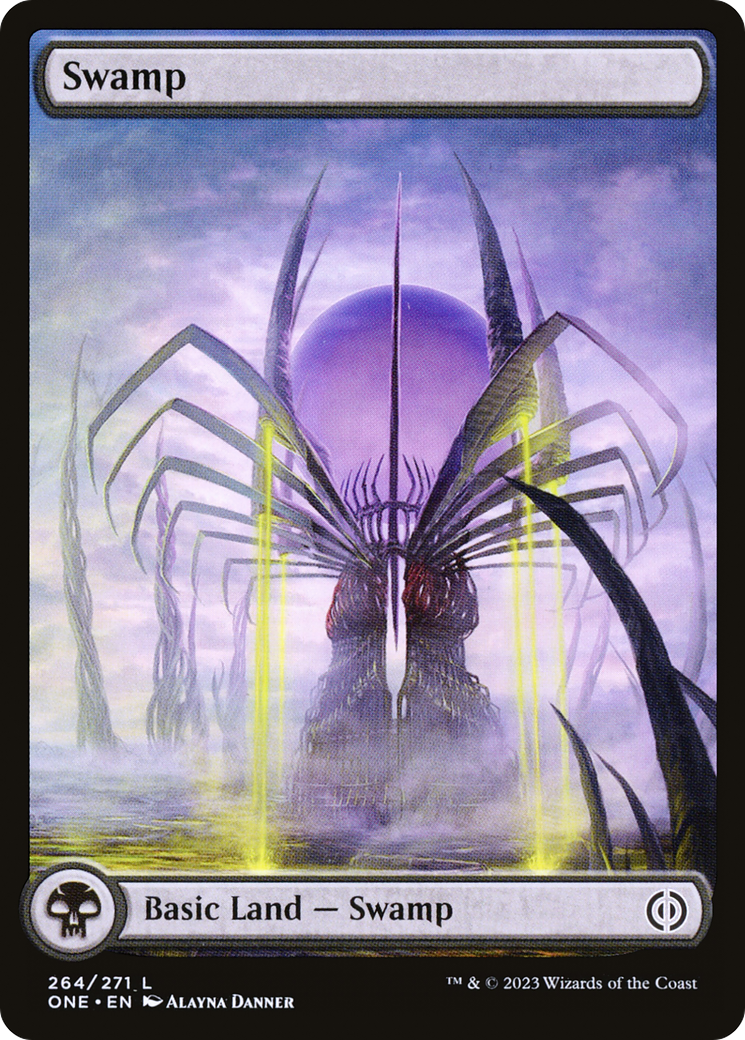 Swamp (264) (Full-Art) [Phyrexia: All Will Be One] | Sanctuary Gaming