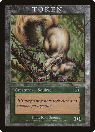 Squirrel Token (Odyssey) [Magic Player Rewards 2002] | Sanctuary Gaming