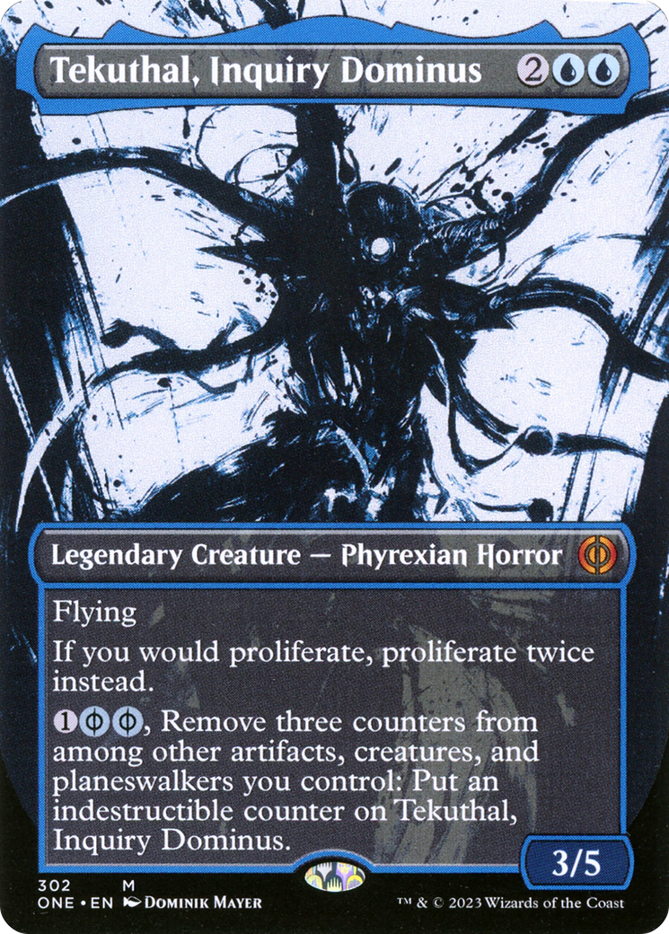 Tekuthal, Inquiry Dominus (Borderless Ichor) [Phyrexia: All Will Be One] | Sanctuary Gaming
