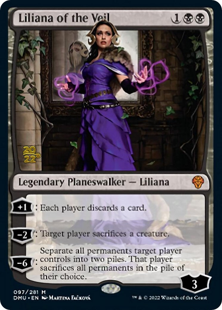 Liliana of the Veil [Dominaria United Prerelease Promos] | Sanctuary Gaming