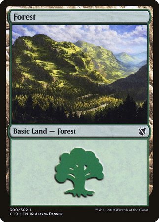 Forest (300) [Commander 2019] | Sanctuary Gaming
