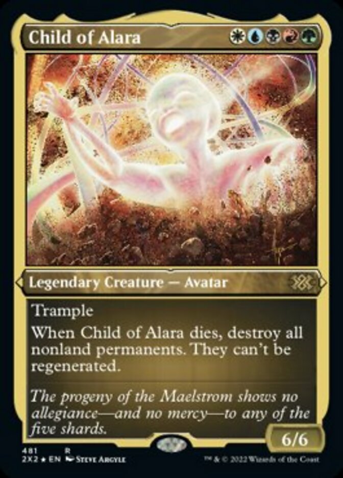 Child of Alara (Foil Etched) [Double Masters 2022] | Sanctuary Gaming
