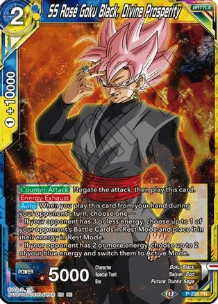 SS Rose Goku Black, Divine Prosperity [P-206] | Sanctuary Gaming