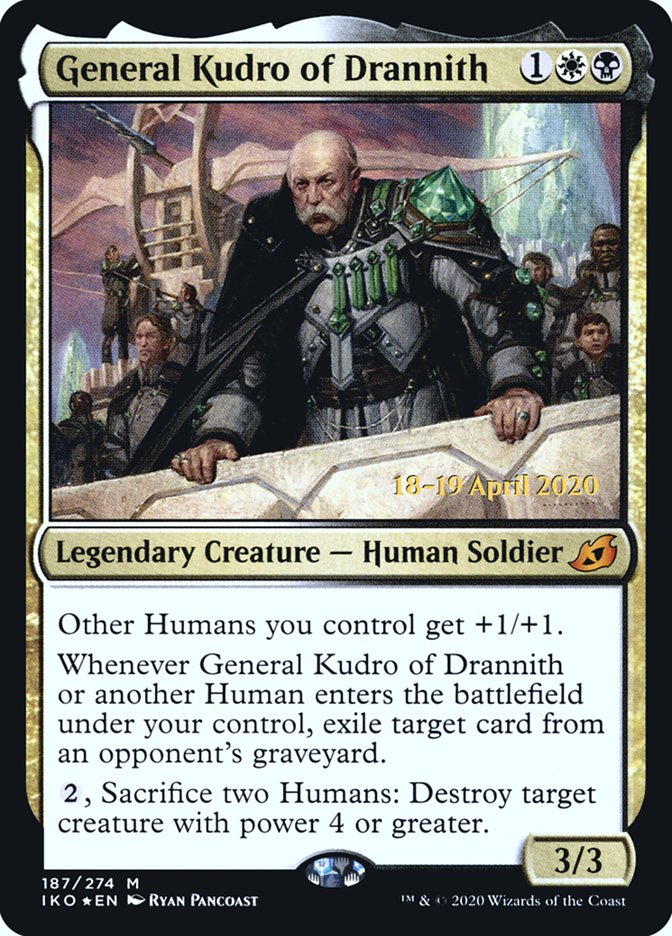 General Kudro of Drannith  [Ikoria: Lair of Behemoths Prerelease Promos] | Sanctuary Gaming