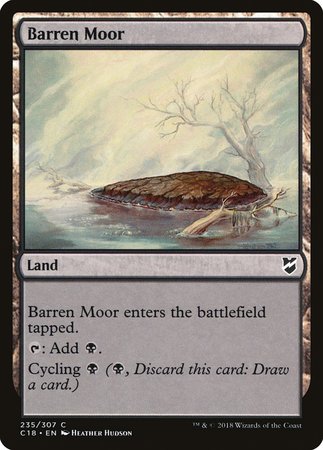 Barren Moor [Commander 2018] | Sanctuary Gaming