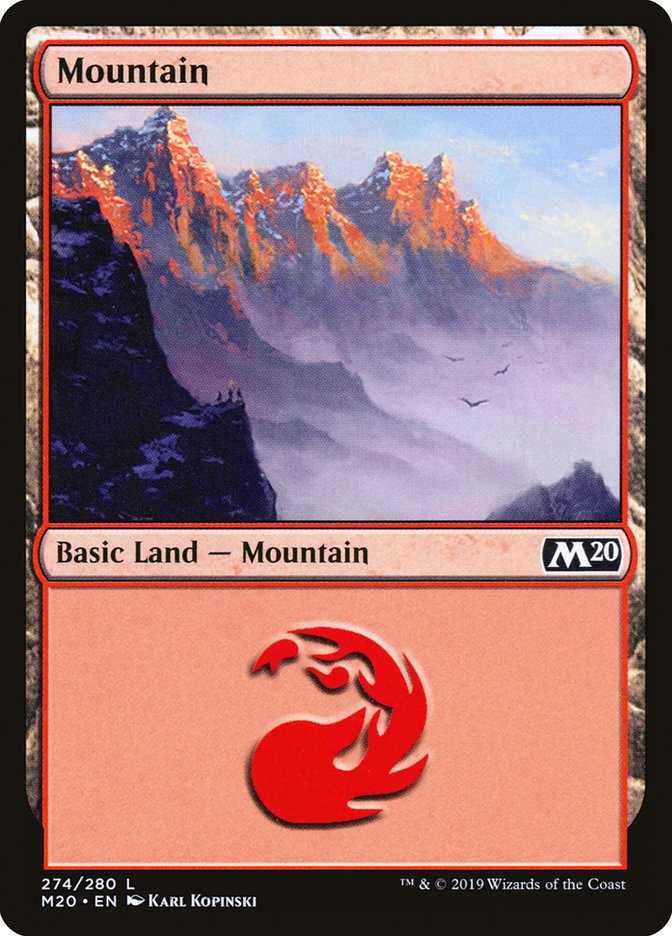 Mountain (#274) [Core Set 2020] | Sanctuary Gaming