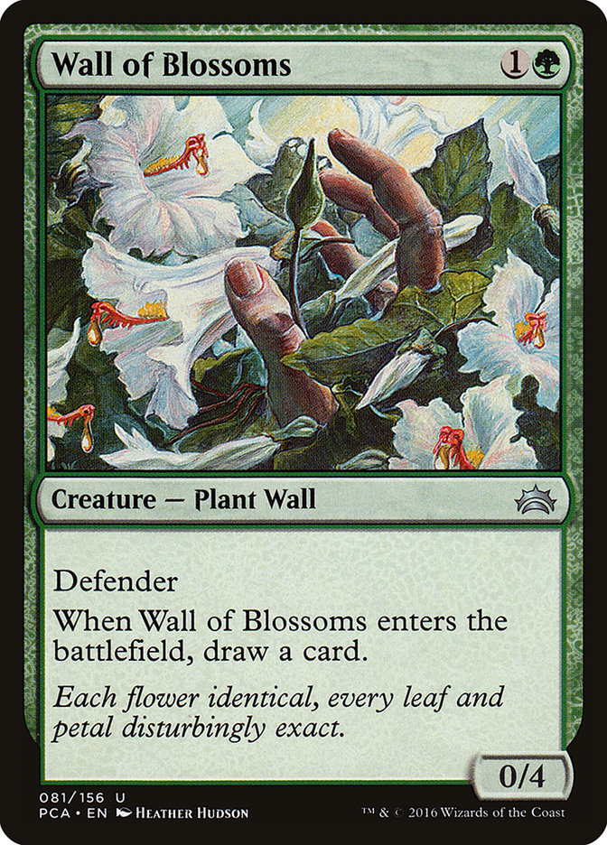 Wall of Blossoms [Planechase Anthology] | Sanctuary Gaming