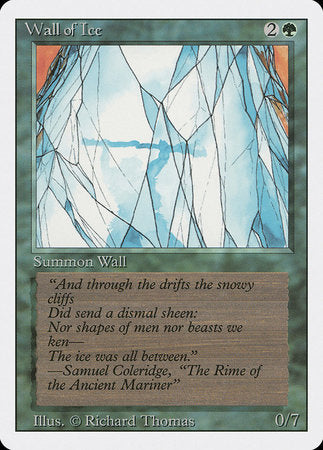 Wall of Ice [Revised Edition] | Sanctuary Gaming
