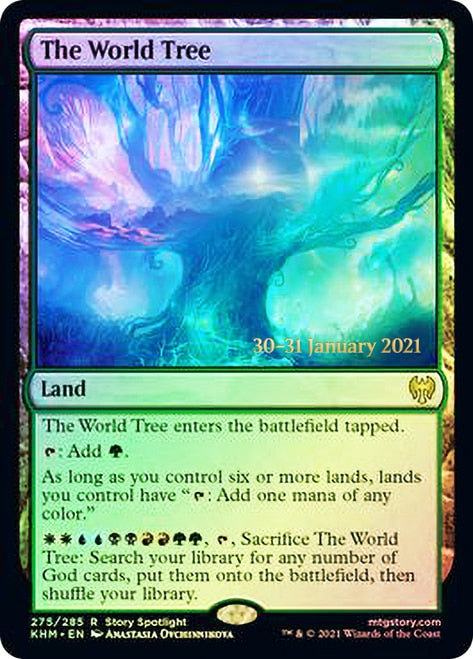 The World Tree  [Kaldheim Prerelease Promos] | Sanctuary Gaming