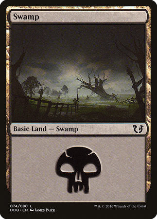 Swamp (74) [Duel Decks: Blessed vs. Cursed] | Sanctuary Gaming