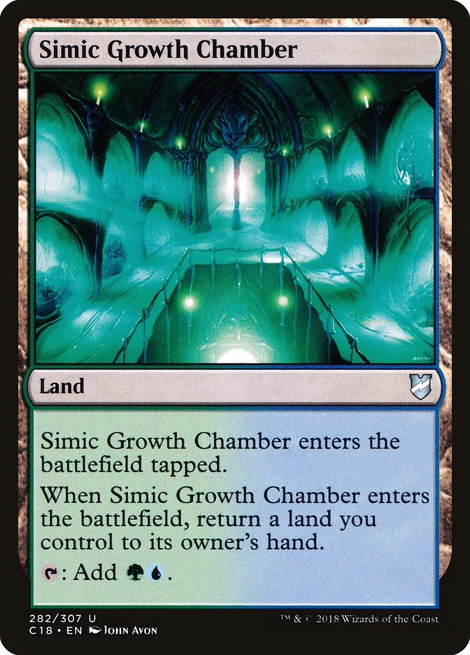 Simic Growth Chamber [Commander 2018] | Sanctuary Gaming