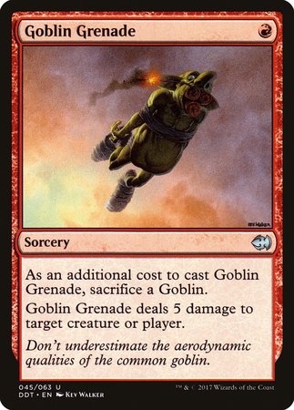 Goblin Grenade [Duel Decks: Merfolk vs. Goblins] | Sanctuary Gaming