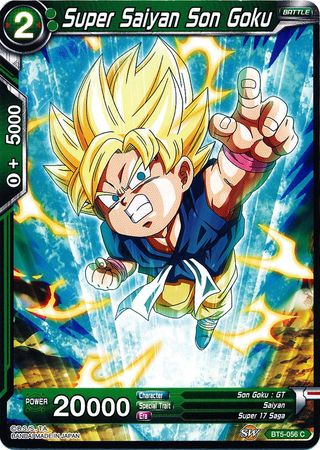 Super Saiyan Son Goku (Green) (BT5-056) [Miraculous Revival] | Sanctuary Gaming