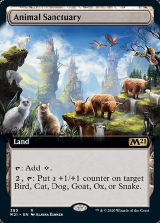 Animal Sanctuary (Extended Art) [Core Set 2021] | Sanctuary Gaming