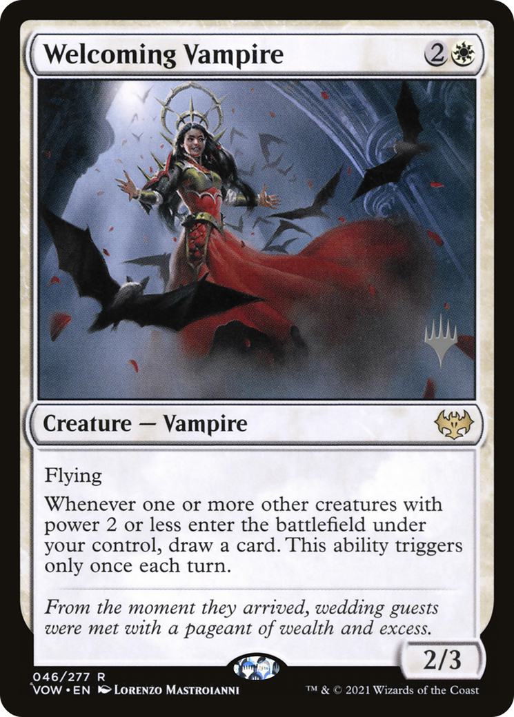 Welcoming Vampire (Promo Pack) [The Brothers' War Promos] | Sanctuary Gaming