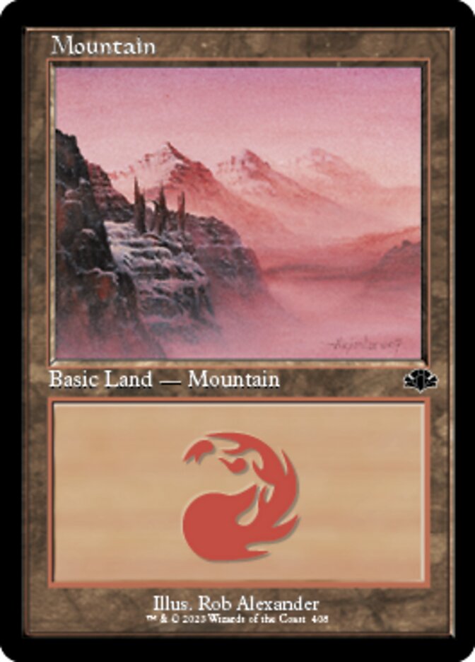 Mountain (408) (Retro) [Dominaria Remastered] | Sanctuary Gaming