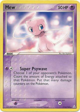 Mew (111/110) (Non Holo DVD Promo) [EX: Holon Phantoms] | Sanctuary Gaming