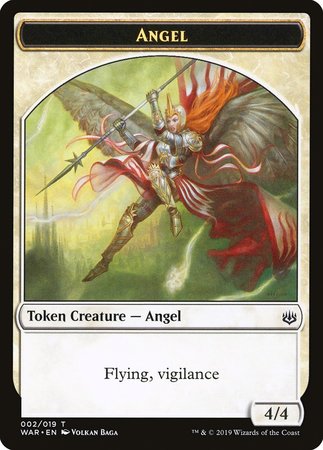 Angel Token [War of the Spark Tokens] | Sanctuary Gaming